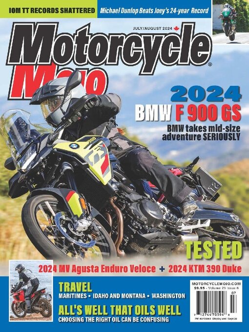 Title details for Motorcycle Mojo Magazine by Riptide Resources Inc o/a Motorcycle Mojo Magazine - Available